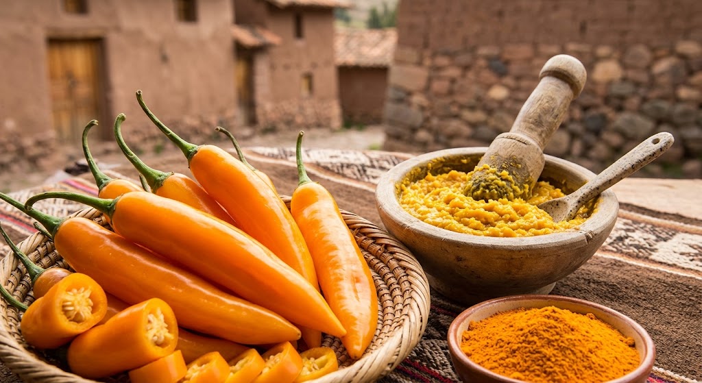  Ají Amarillo is one of the most commonly used peruvian chillies