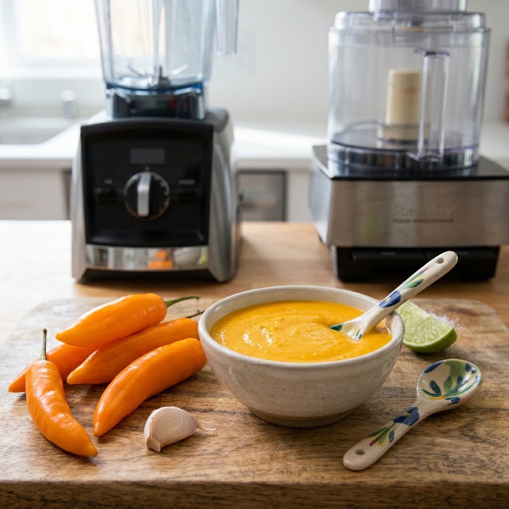  Peruvian Chili Sauce (Aji Amarillo Sauce)