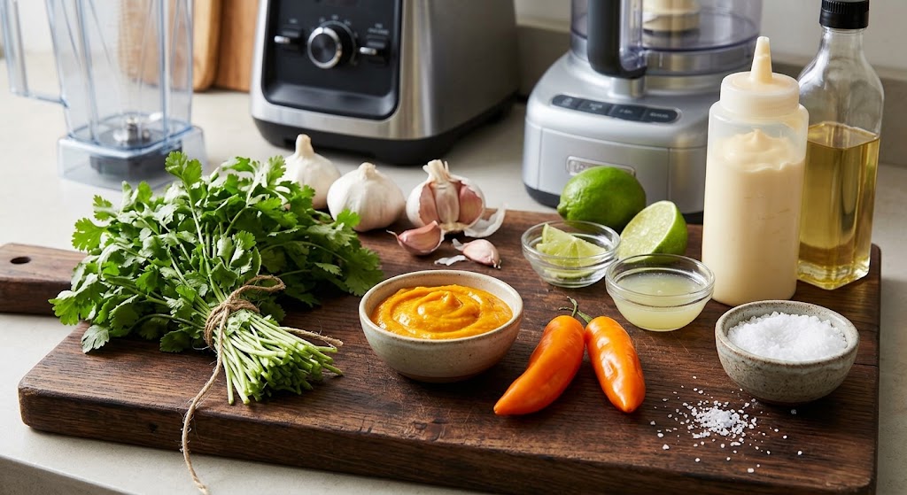 ingredients for peruvian sauces you need to make