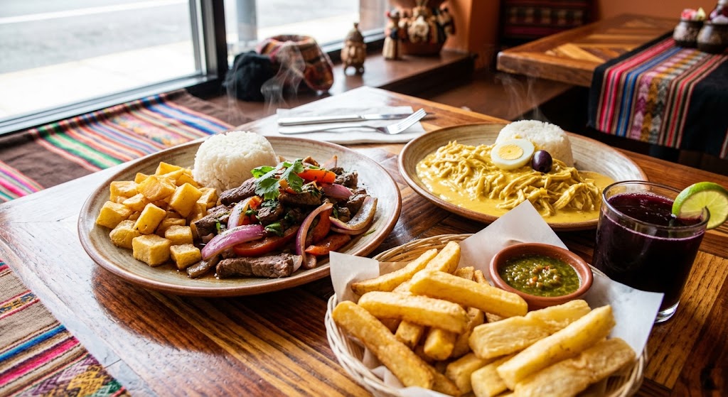 Victoria's Peruvian  food
