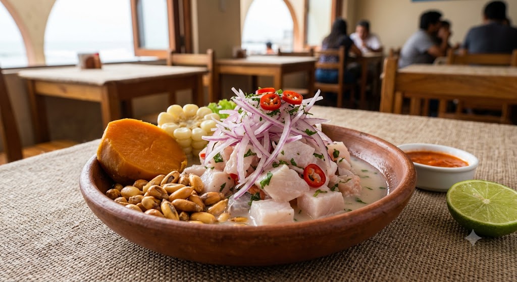 Ceviche is one of the best choices for fat loss.