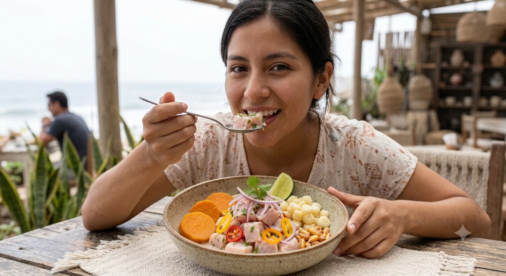 healthy peruvian ceviche