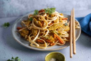 Peruvian Chinese noodles