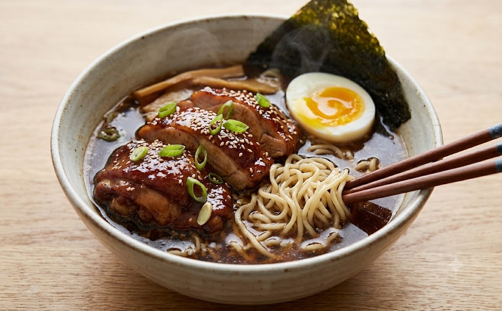 chicken shoyu ramen.