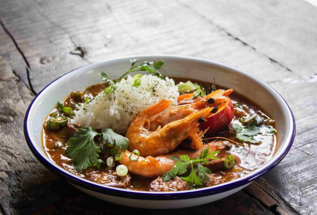 Peruvian seafood dish,