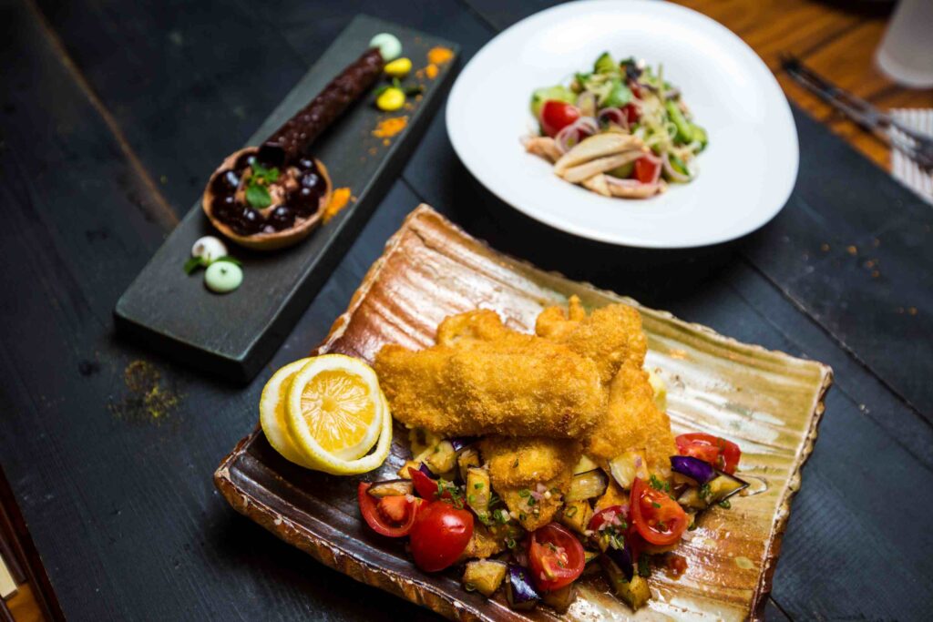 Seafood Papa Rellena