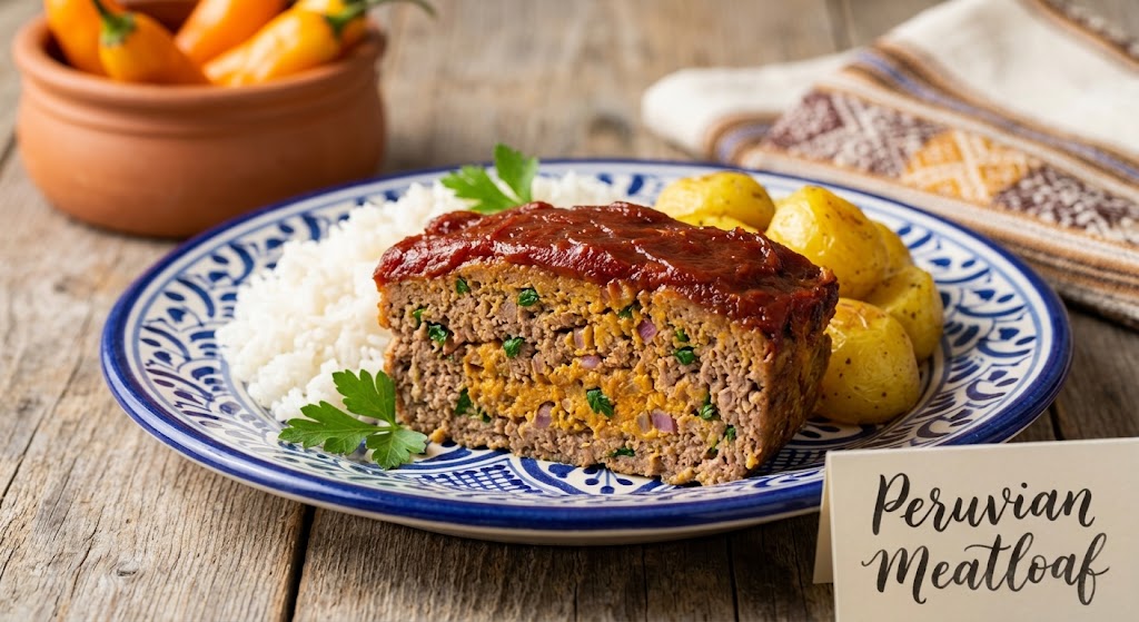 Peruvian meatloaf recipe at a glance