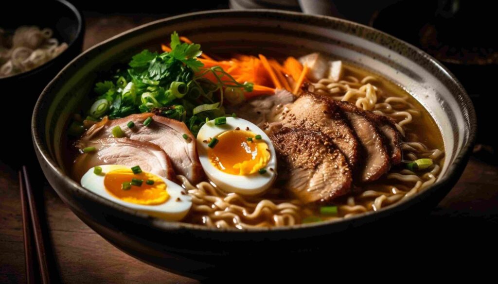 chicken shoyu ramen
