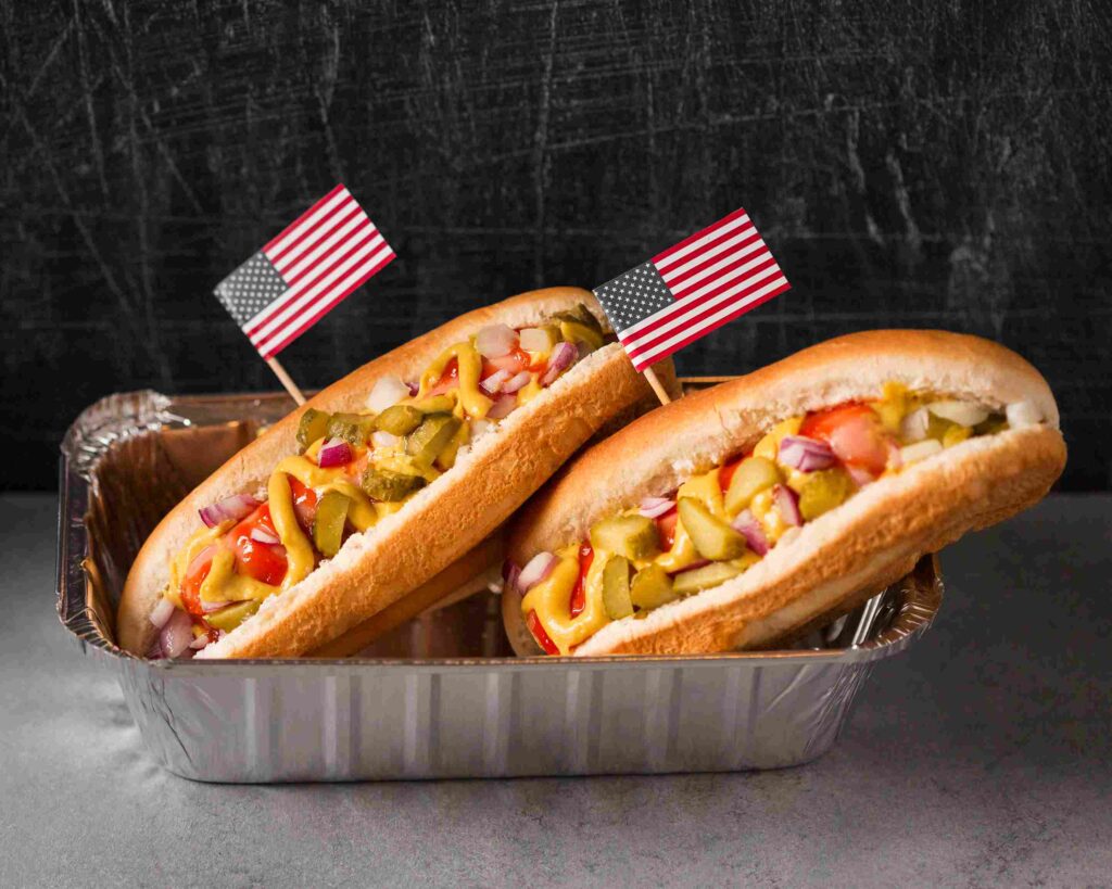  hot dogs 