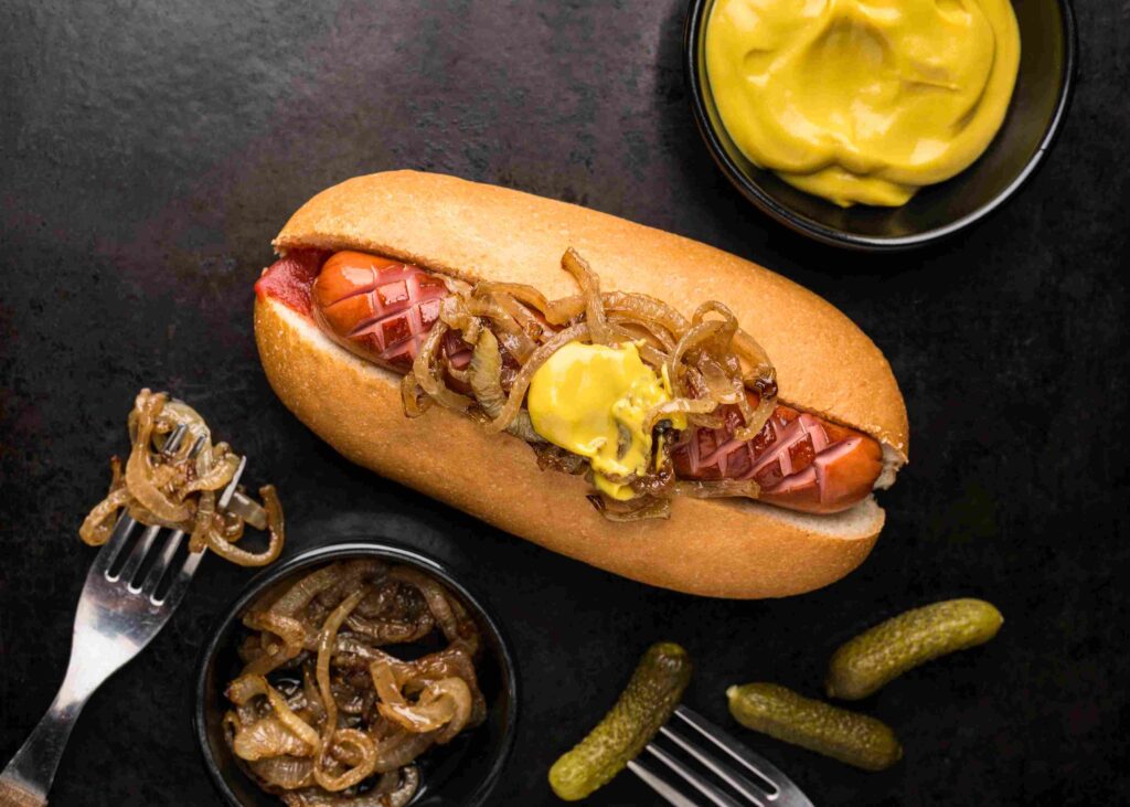 juicy hot dogs