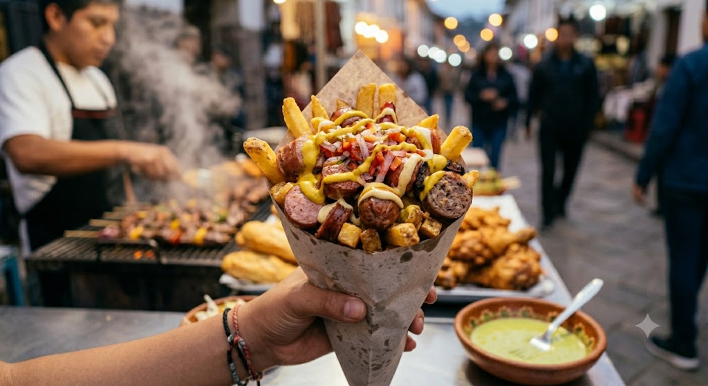 Salchipapas