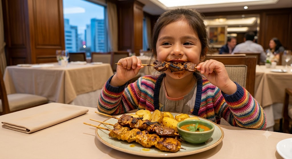Anticuchos food