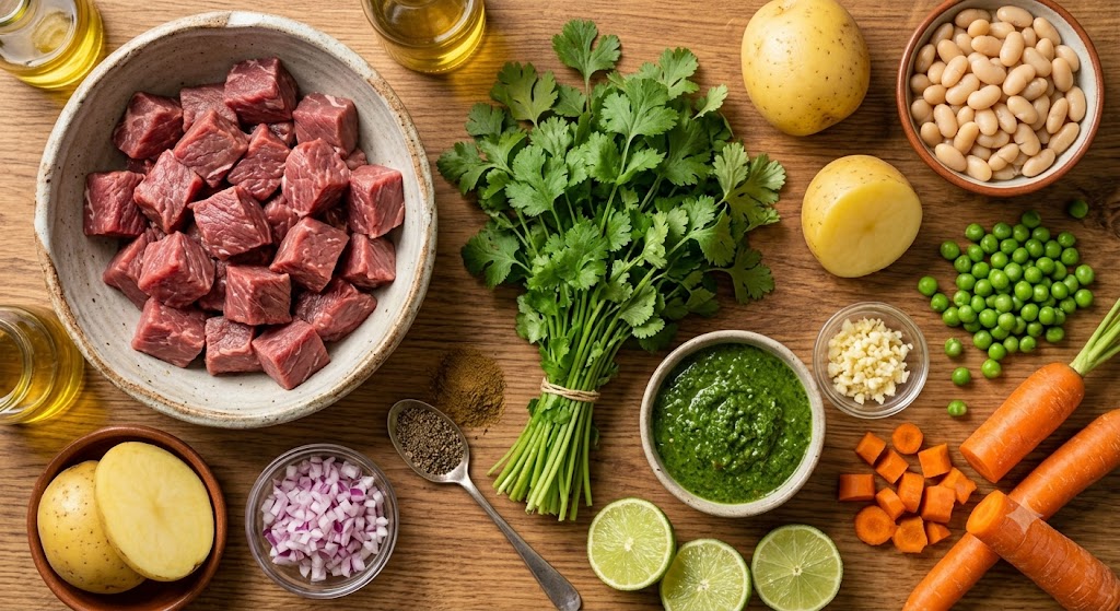 Seco de Carne Peru ingredients