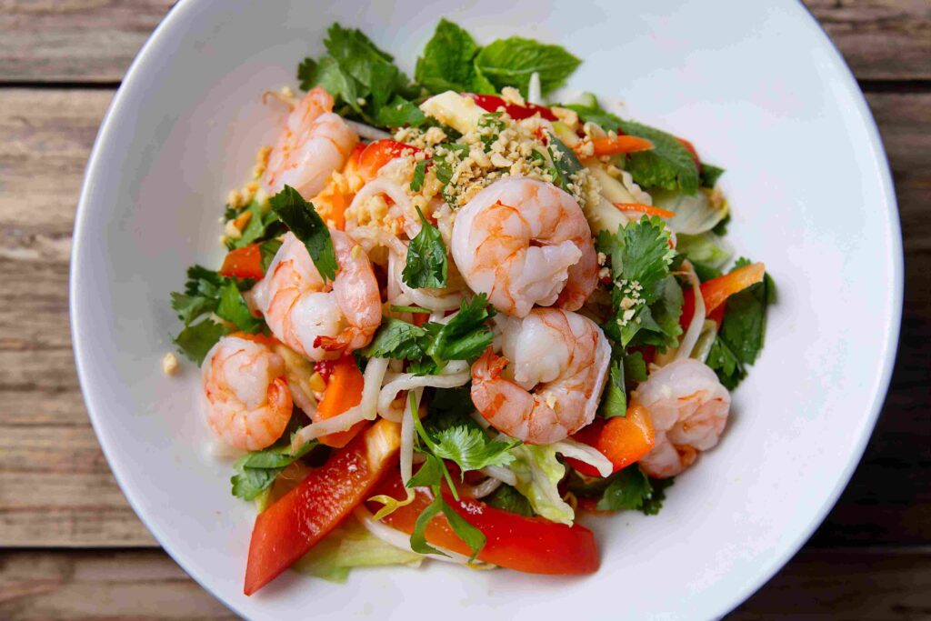 Peruvian ceviche mixto
