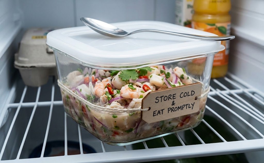 How to Store Ceviche Mixto