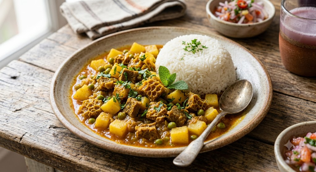 Cau Cau
 It has a rich, comforting flavor that makes it a favorite family meal.
