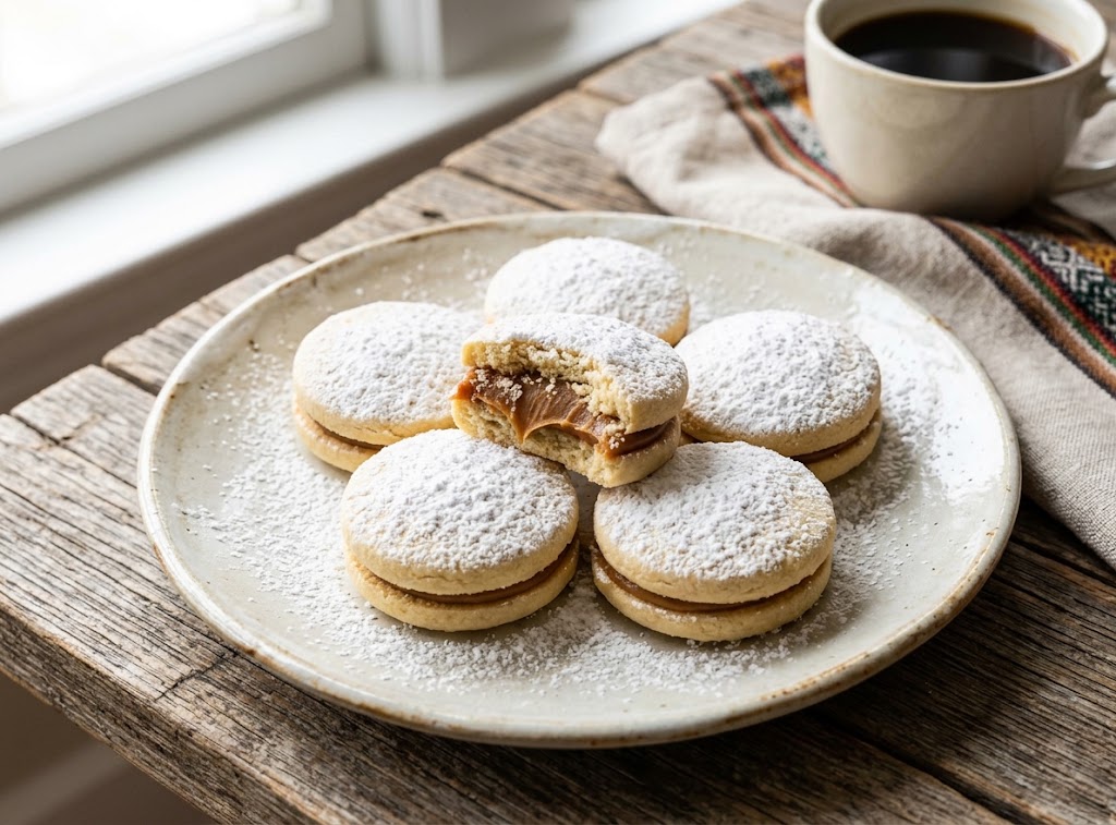crumbly shortbread-style cookies