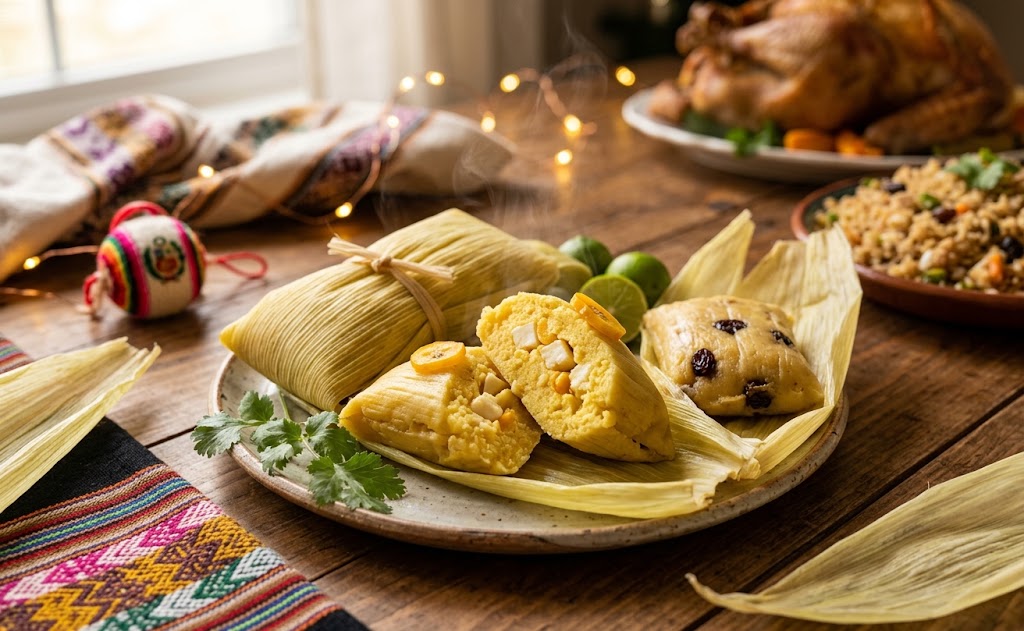 Humitas are a traditional Peruvian food made mainly from fresh corn