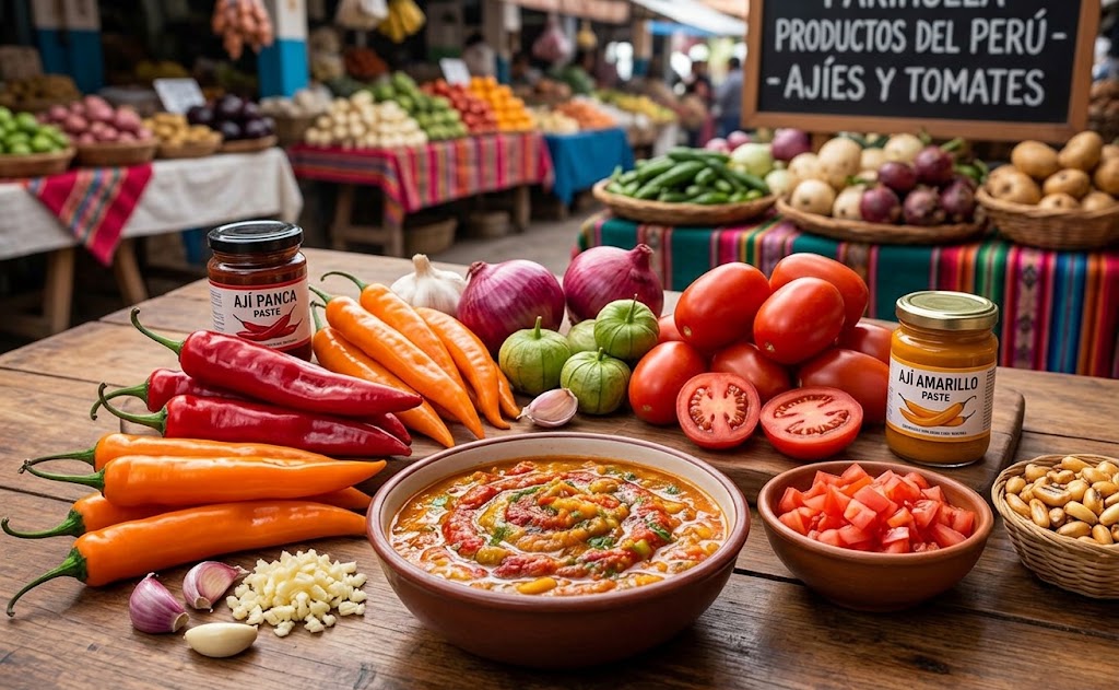 Peruvian Chiles and Tomato