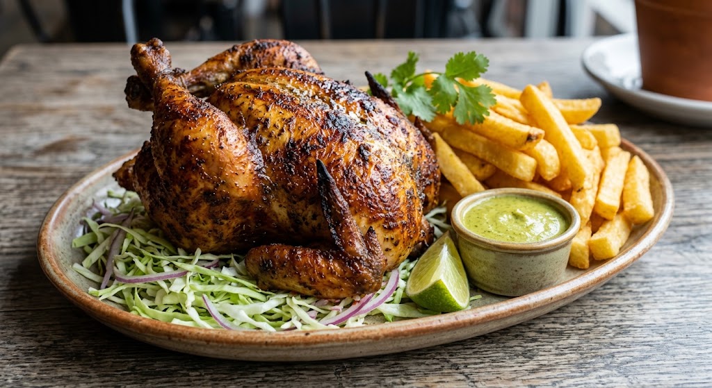 pollo a la Brasa Peruvian roast chicken