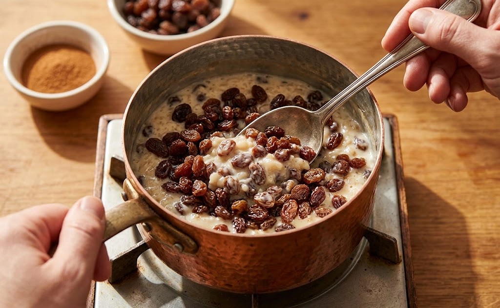 Raisins gives aperfect taste