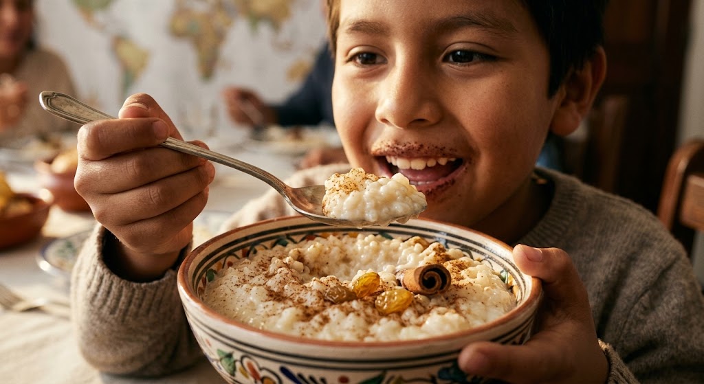 Arroz con leche has a long history outside Peru